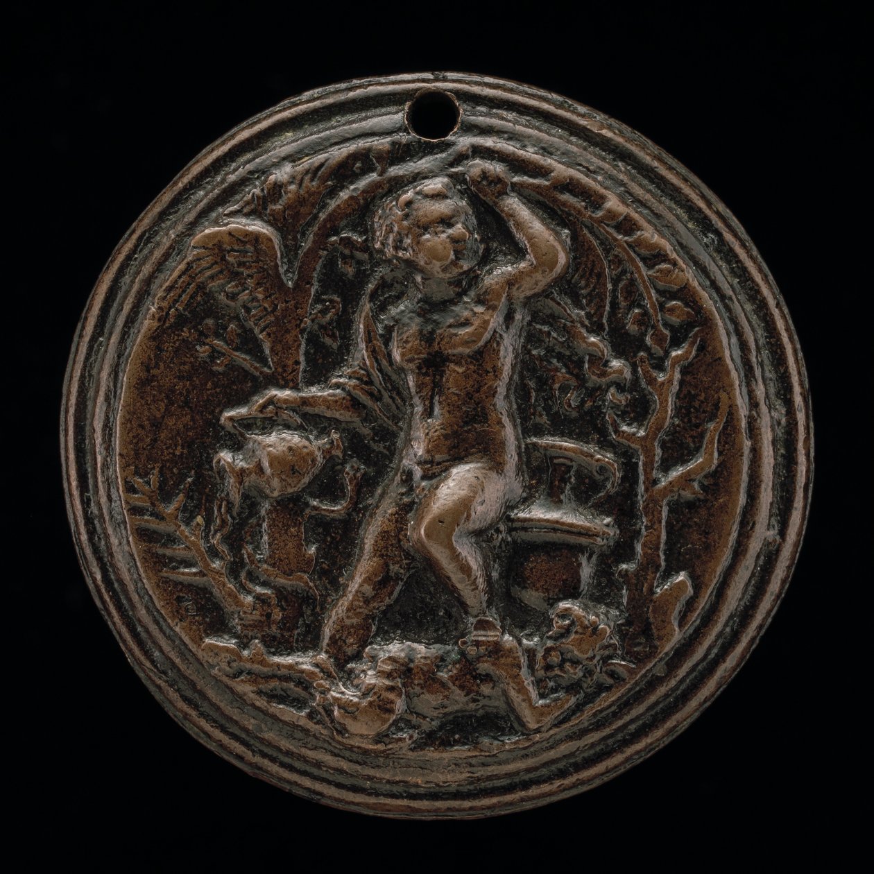 An Allegorical Scene, 16th century by Master I.S.A.