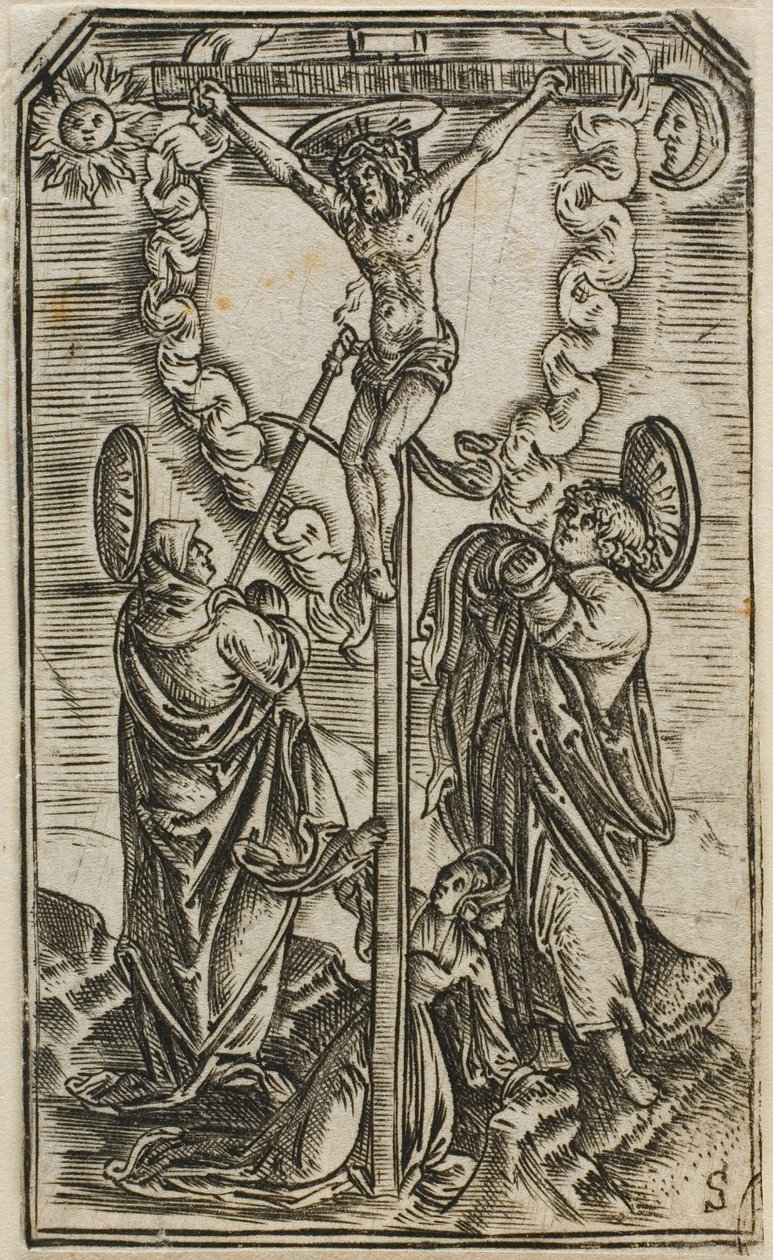 Christ on the Cross by Master S