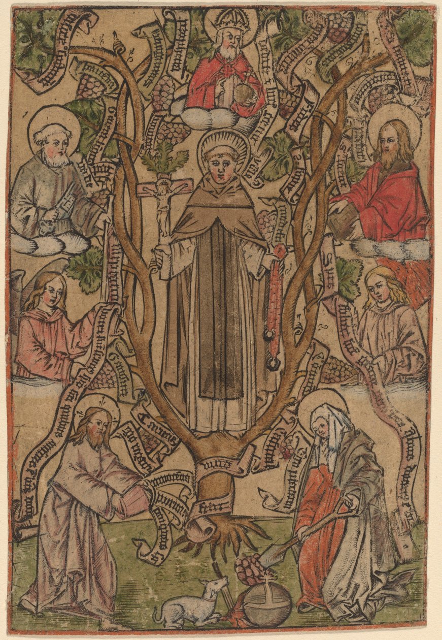 Saint Dominic by Master S