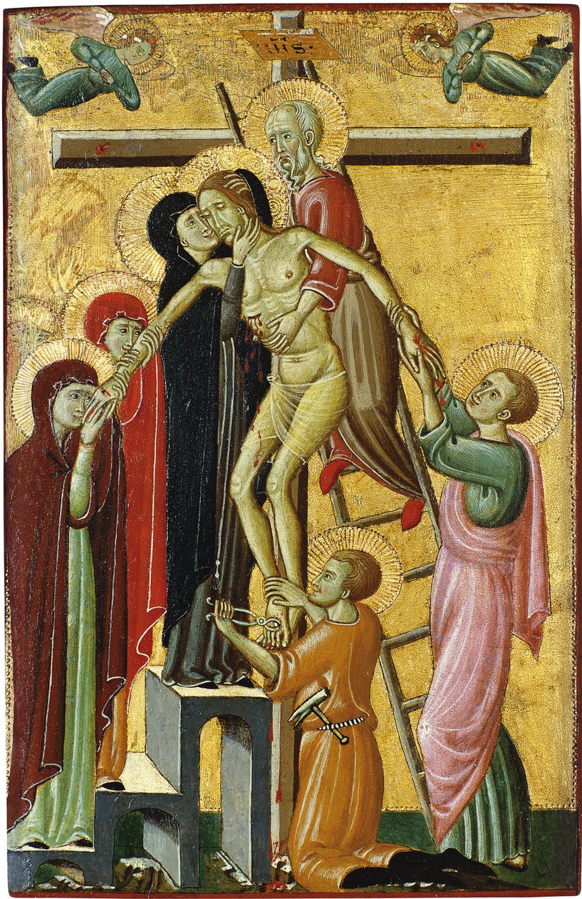 The Descent from the Cross by Master of Forli