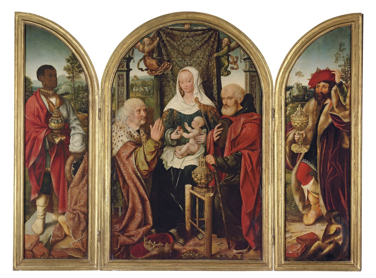 Adoration of the Magi by Master of Frankfurt
