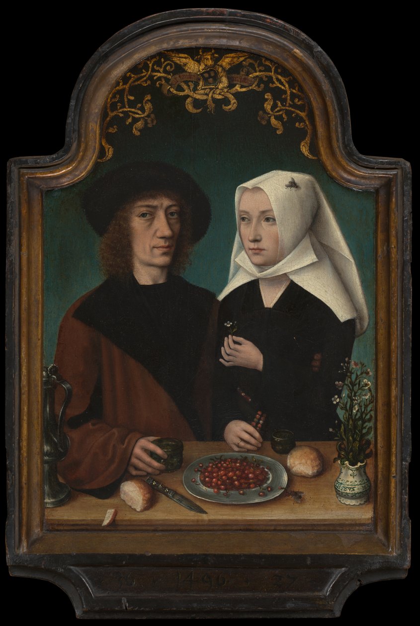 The Painter and His Wife by Master of Frankfurt