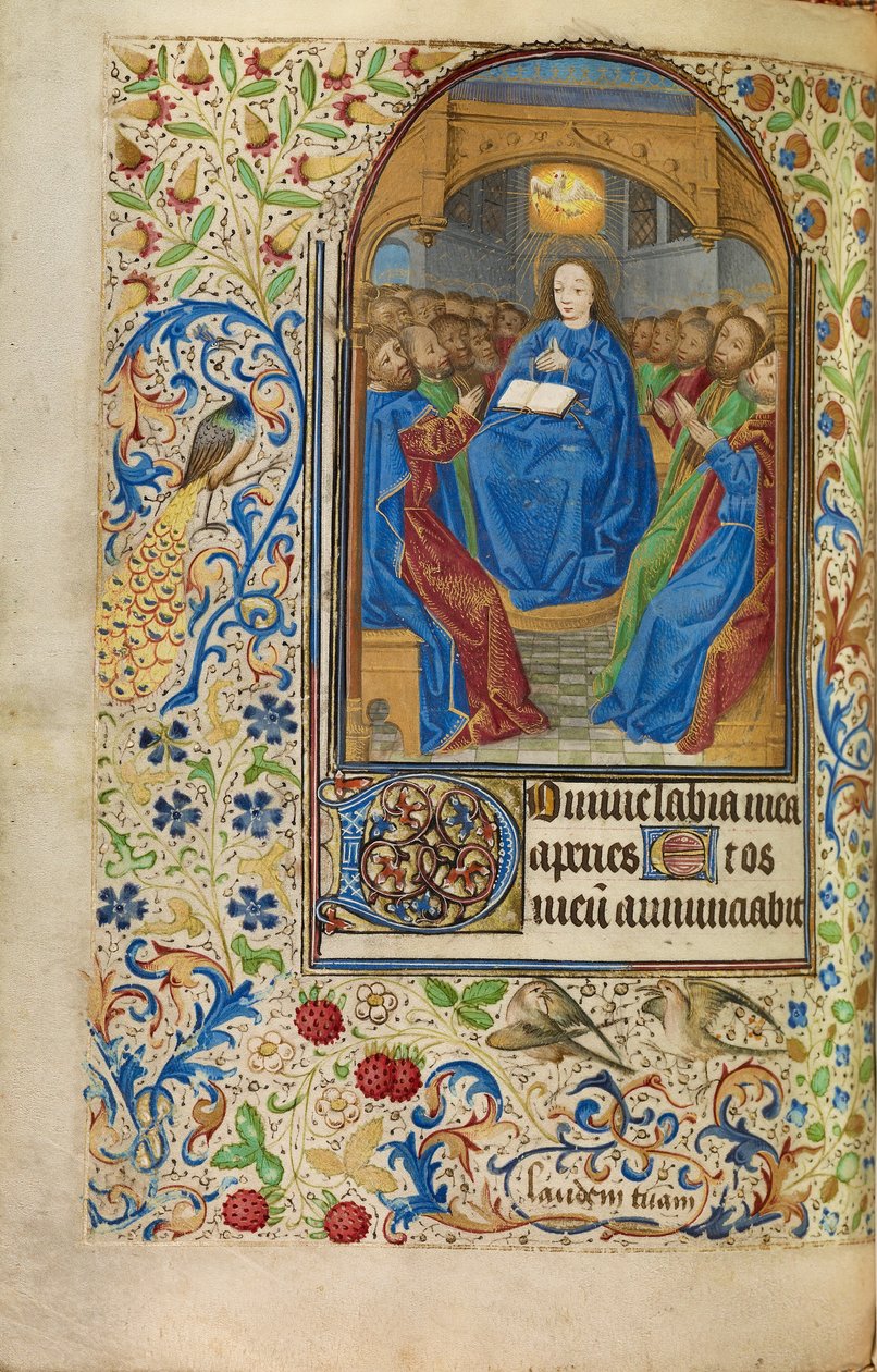 Pentecost by Master of Jacques of Luxembourg
