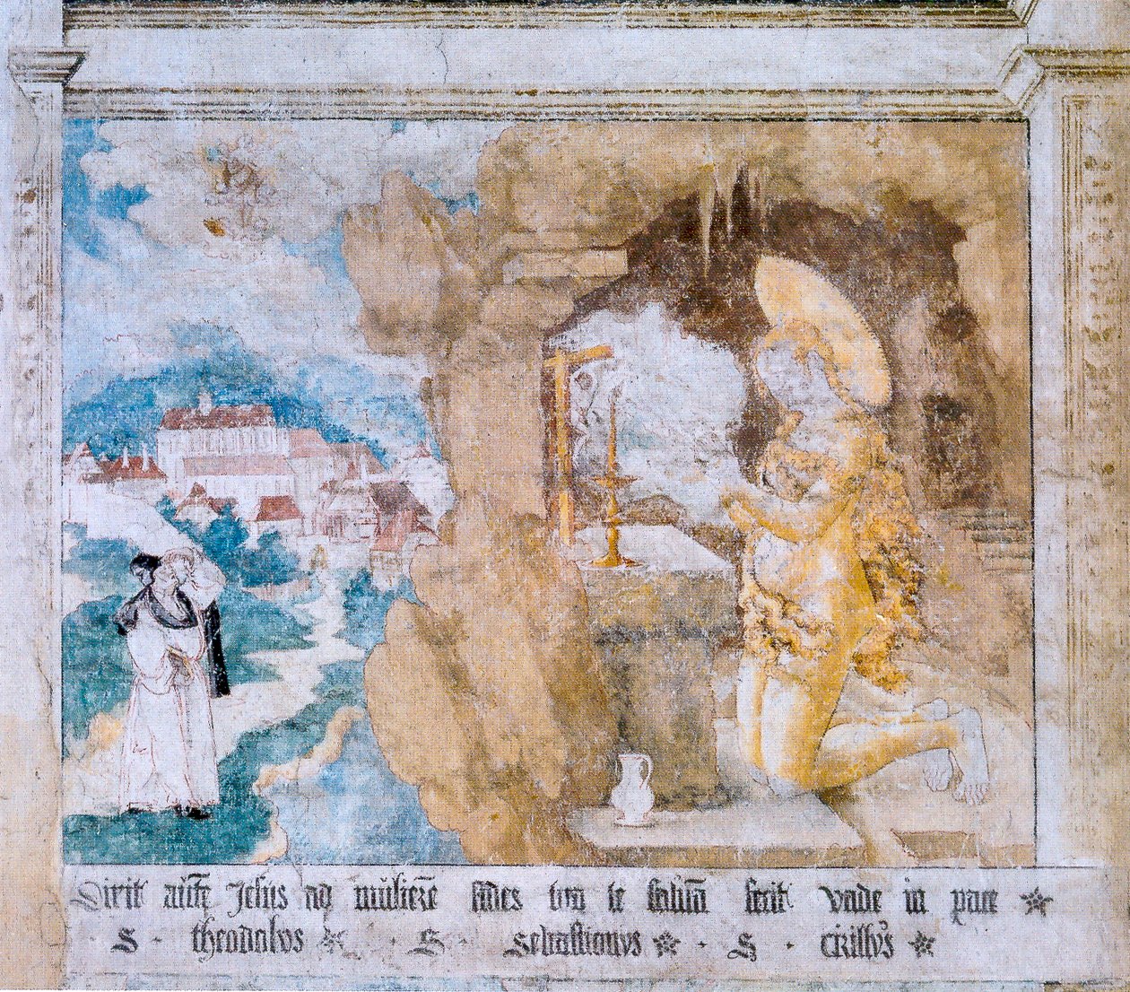 The Master of Messkirch - Staatsgalerie - Painting of Heiligkreuztal by Master of Messkirch