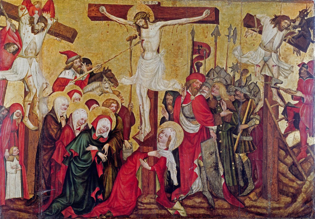 Rajhrad Altarpiece, c.1420 by Master of Raigern