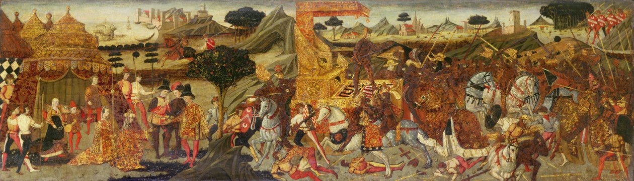 The Battle of Issus by Master of the Brucianesi