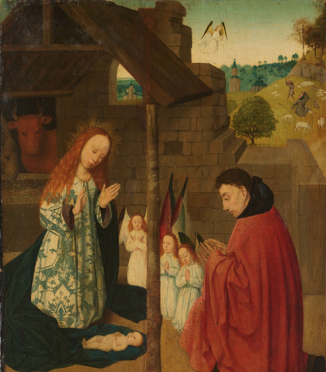 Birth of Christ by Master of the Brunswick Diptych