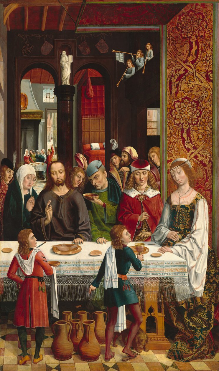 The Marriage at Cana by Master of the Catholic Kings