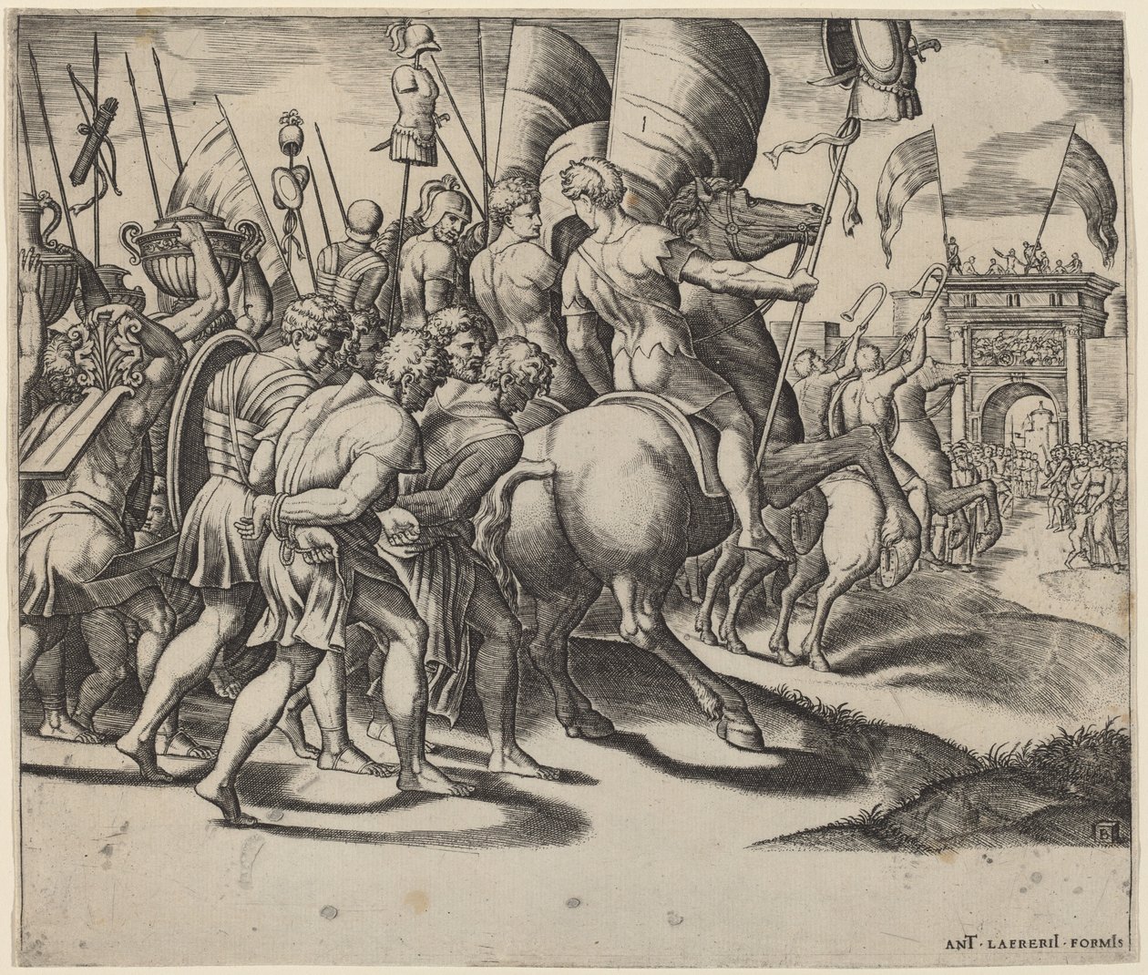 The Triumph of Scipio by Master of the Die