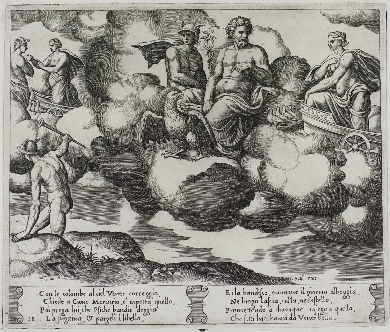 Venus Complains to Jupiter by Master of the Die