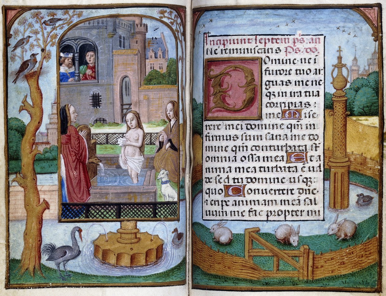 Bathsheba by Master of the Dresden Prayer Book