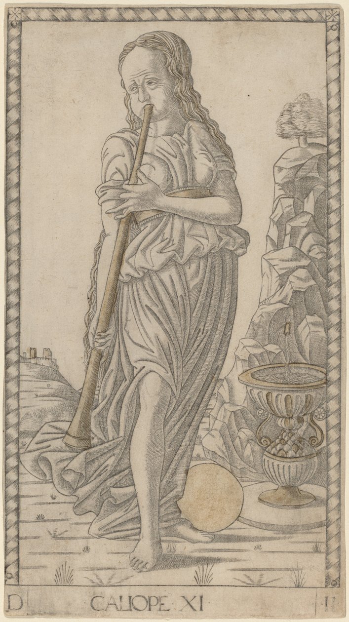 Calliope by Master of the E Series Tarocchi