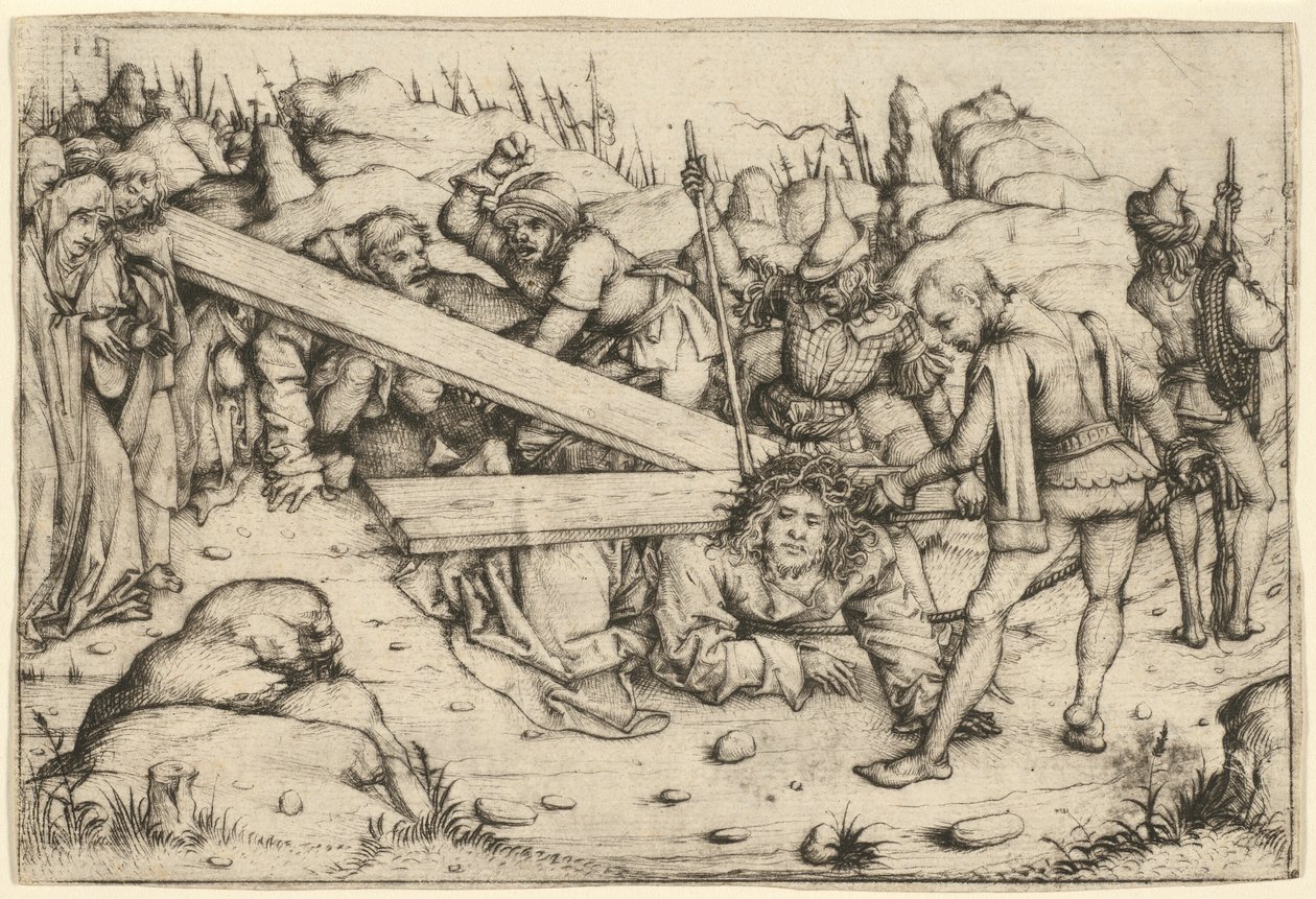 The Road to Calvary by Master of the Housebook