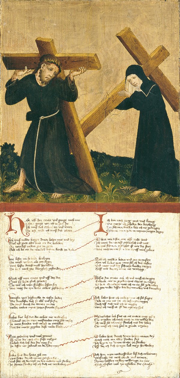 Christ Carrying the Cross by Master of the Middle Rhine