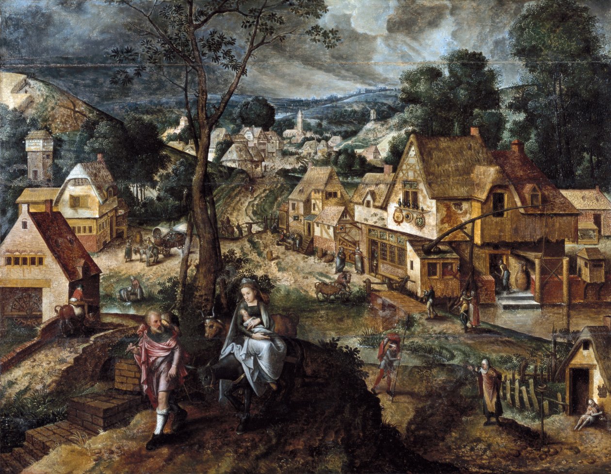 Flight to Egypt by Master of the Prodigal Son