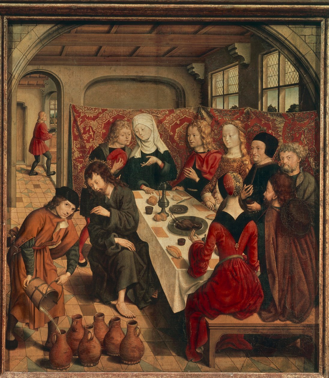 Wedding at Cana by Master of the Saint Bartholomew Altarpiece