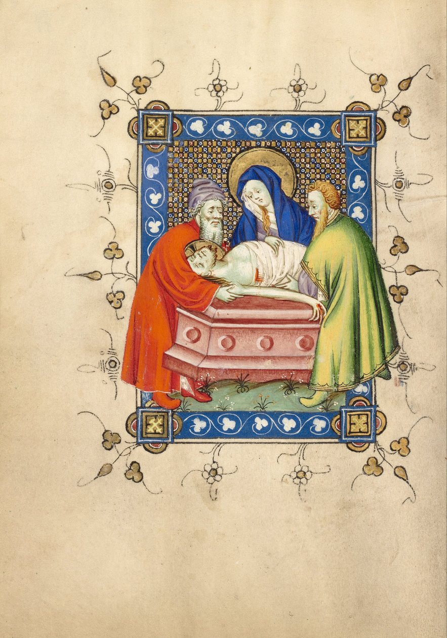 The Entombment by Masters of Dirc van Delf