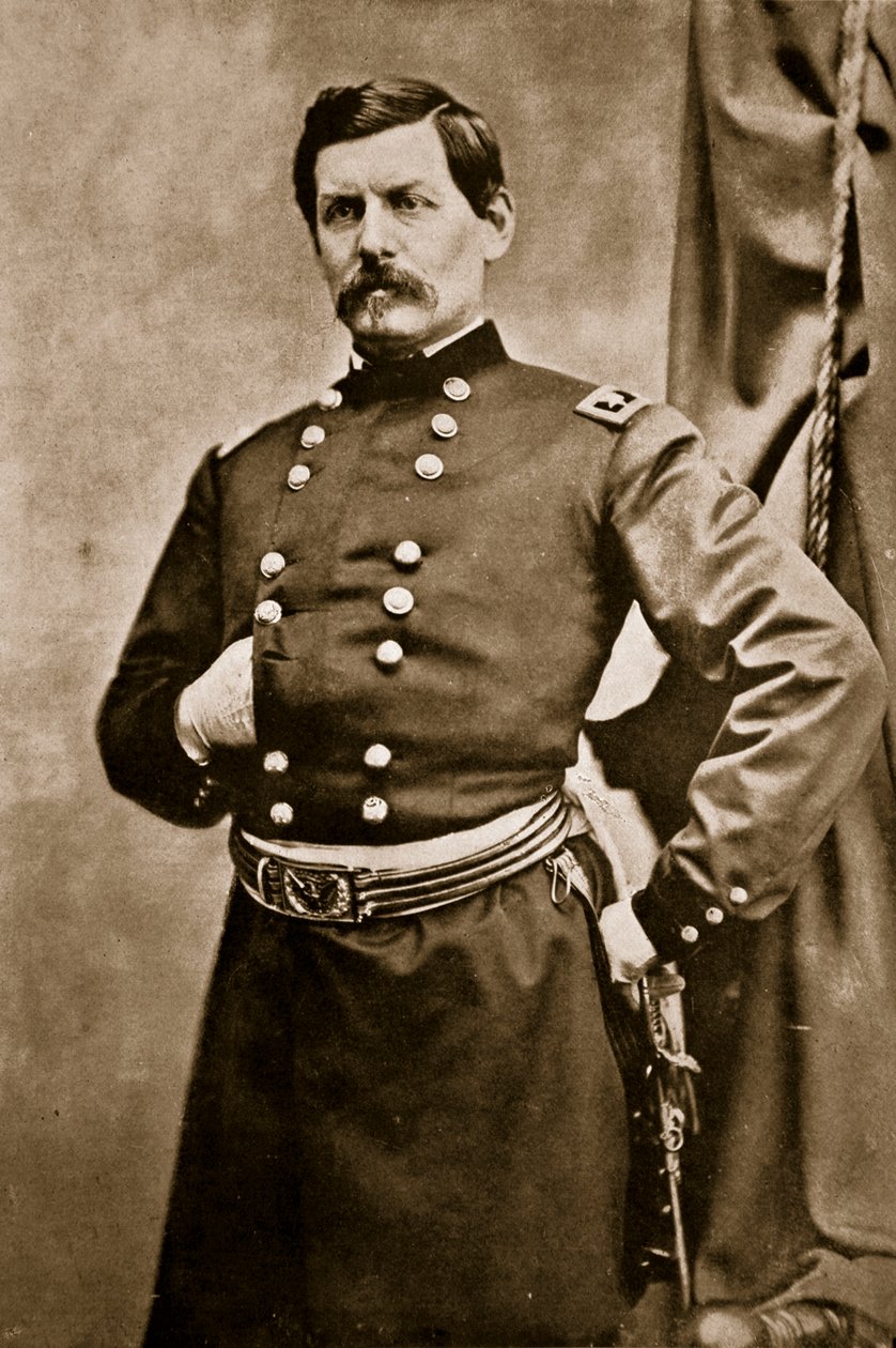 Portrait of General George B. McClellan by Mathew B. Brady