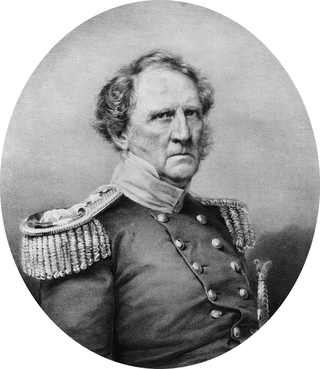 Major General Winfield Scott by Mathew B. Brady