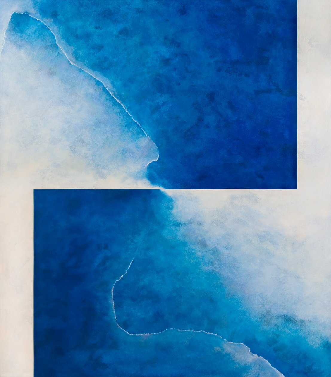 Damascene Moment: Blue and White by Mathew Clum