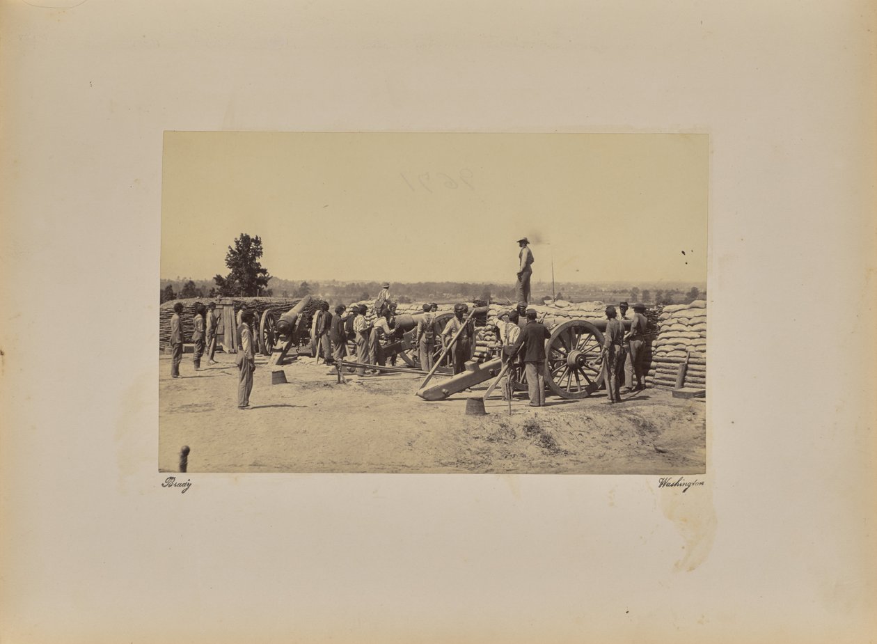 Captain Battery by Mathew B. Brady