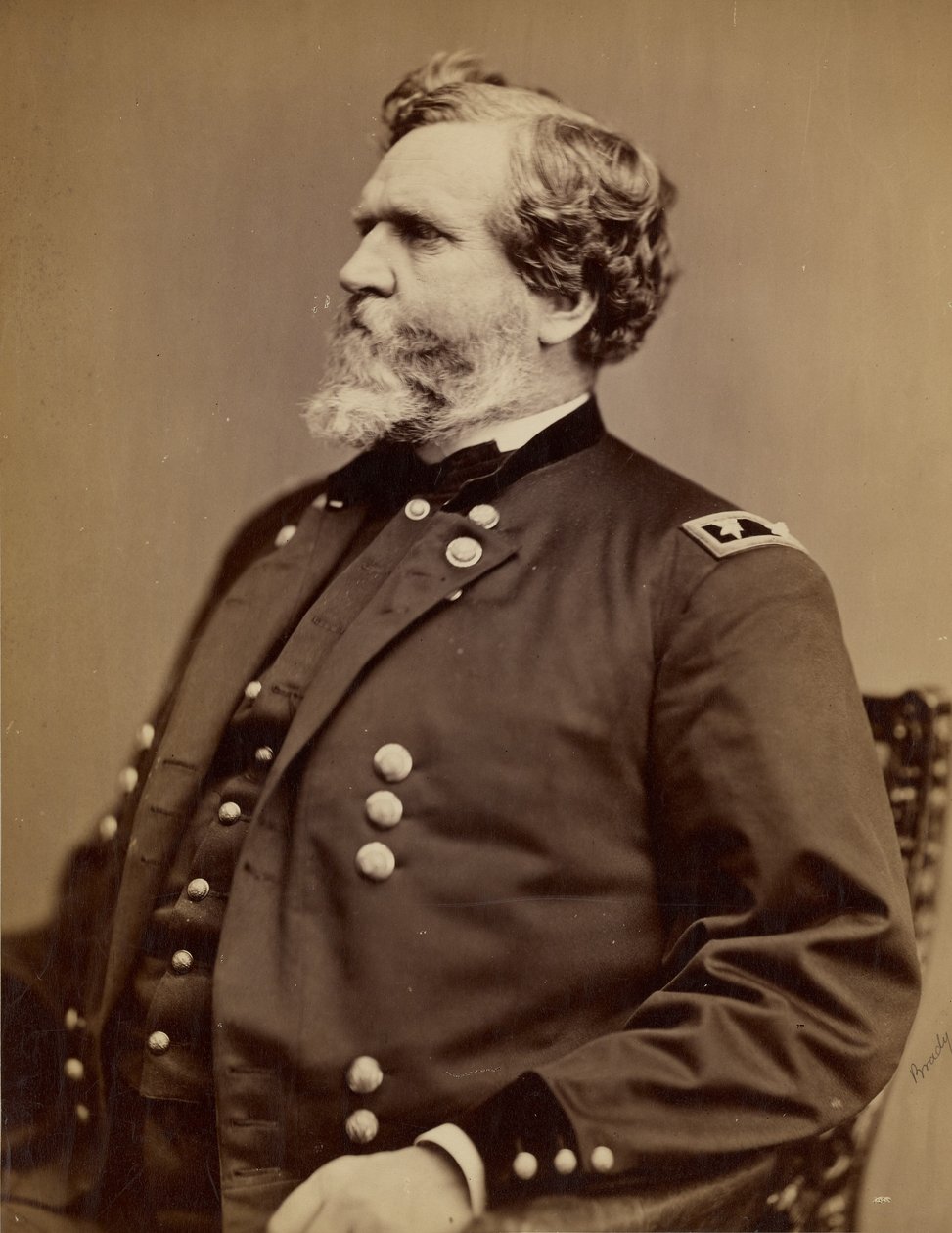 General George Thomas by Mathew B. Brady