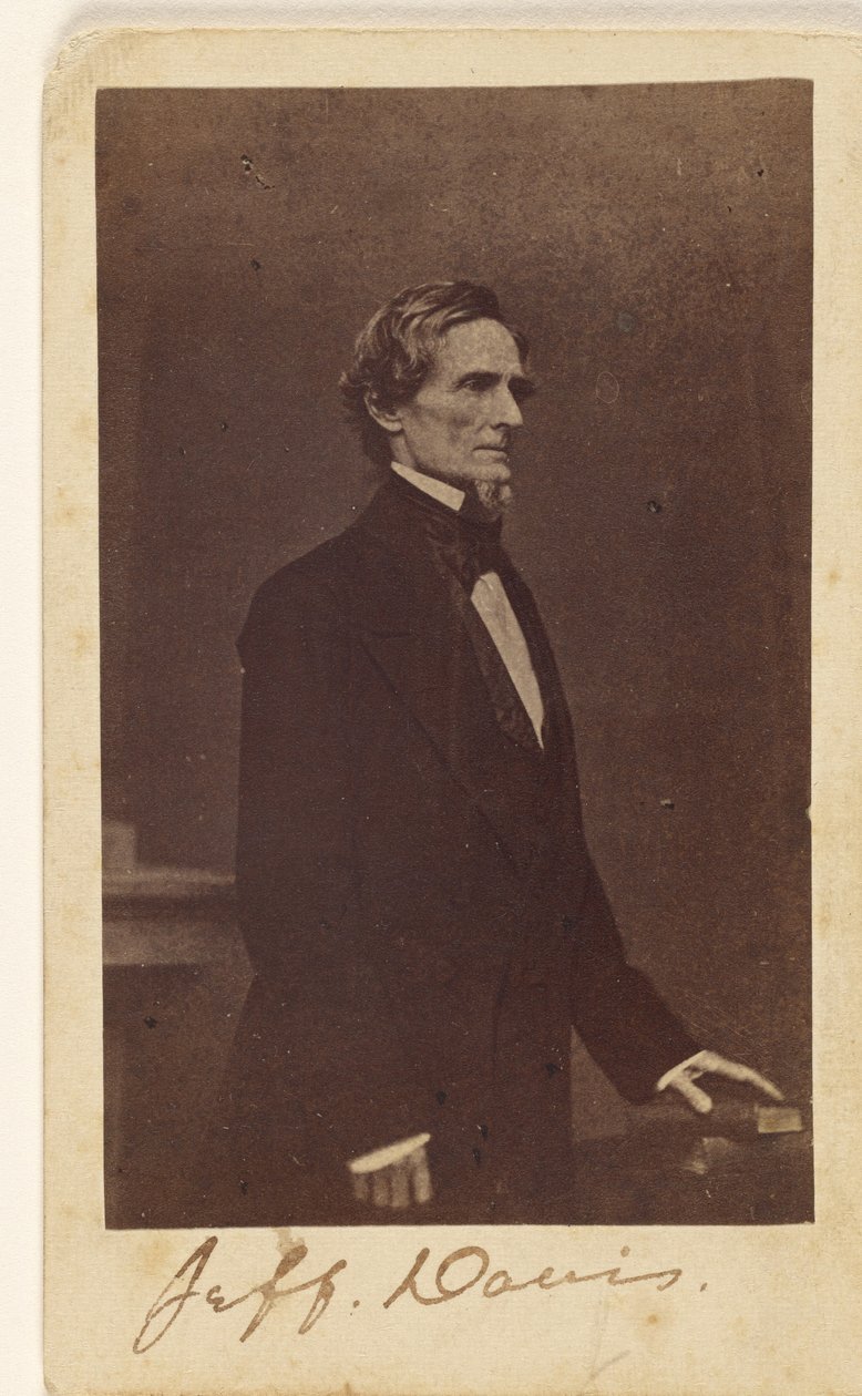 Jefferson Davis by Mathew B. Brady