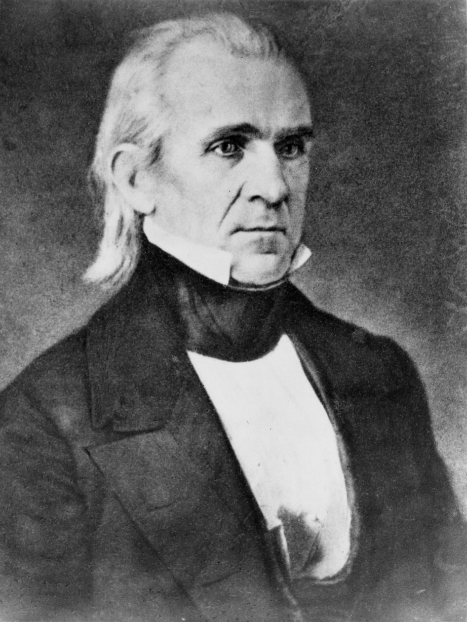 James Polk by Mathew B. Brady