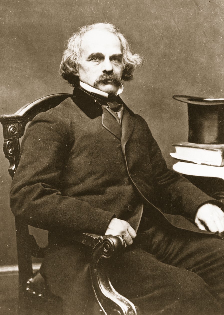 Nathaniel Hawthorne by Mathew B. Brady