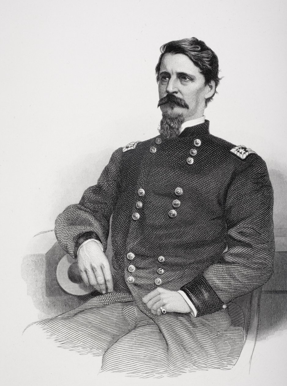 Portrait of Winfield Scott Hancock (1824-86) by Mathew B. Brady
