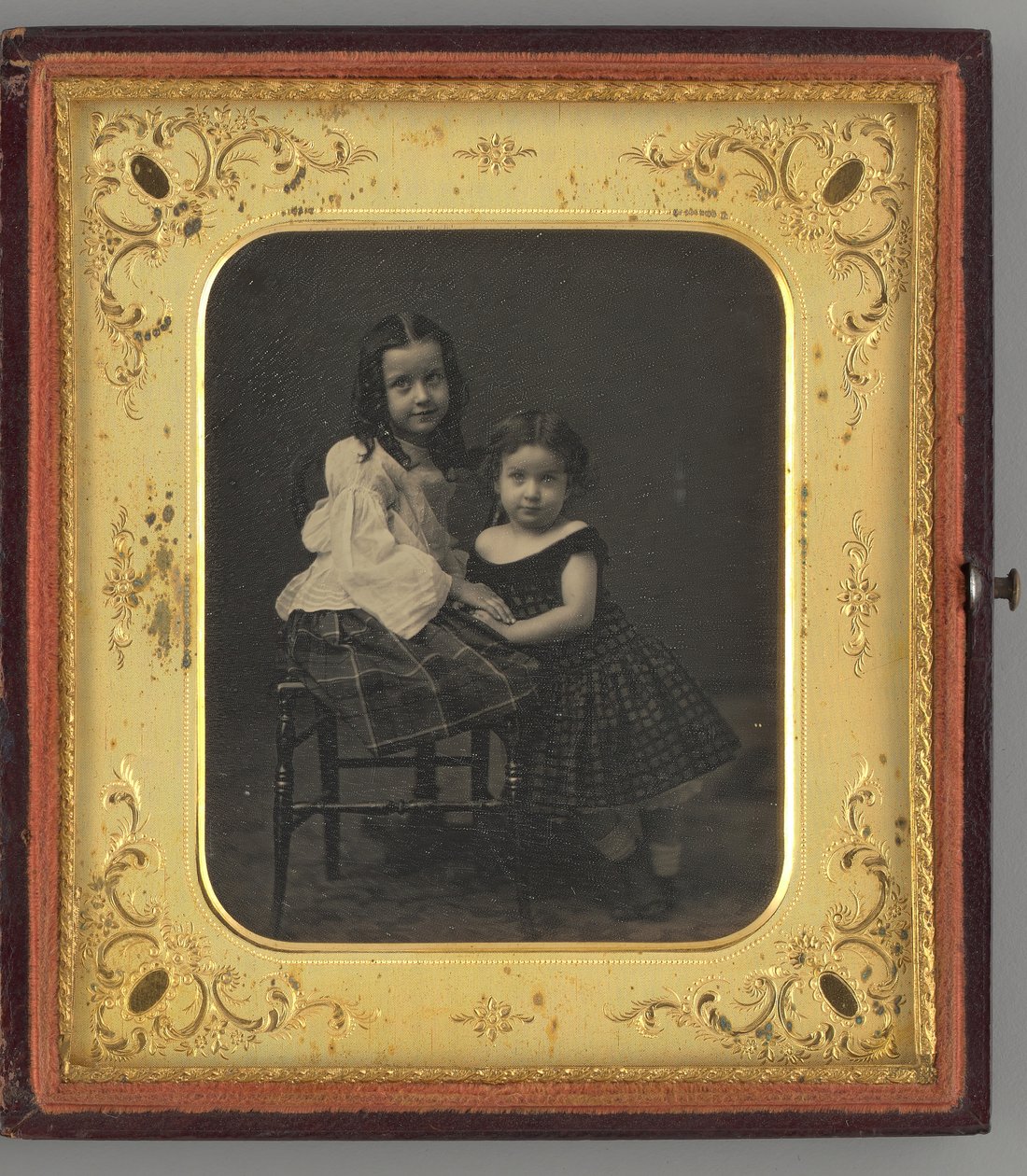 Untitled Portrait of Two Girls, 1861 by Mathew Brady
