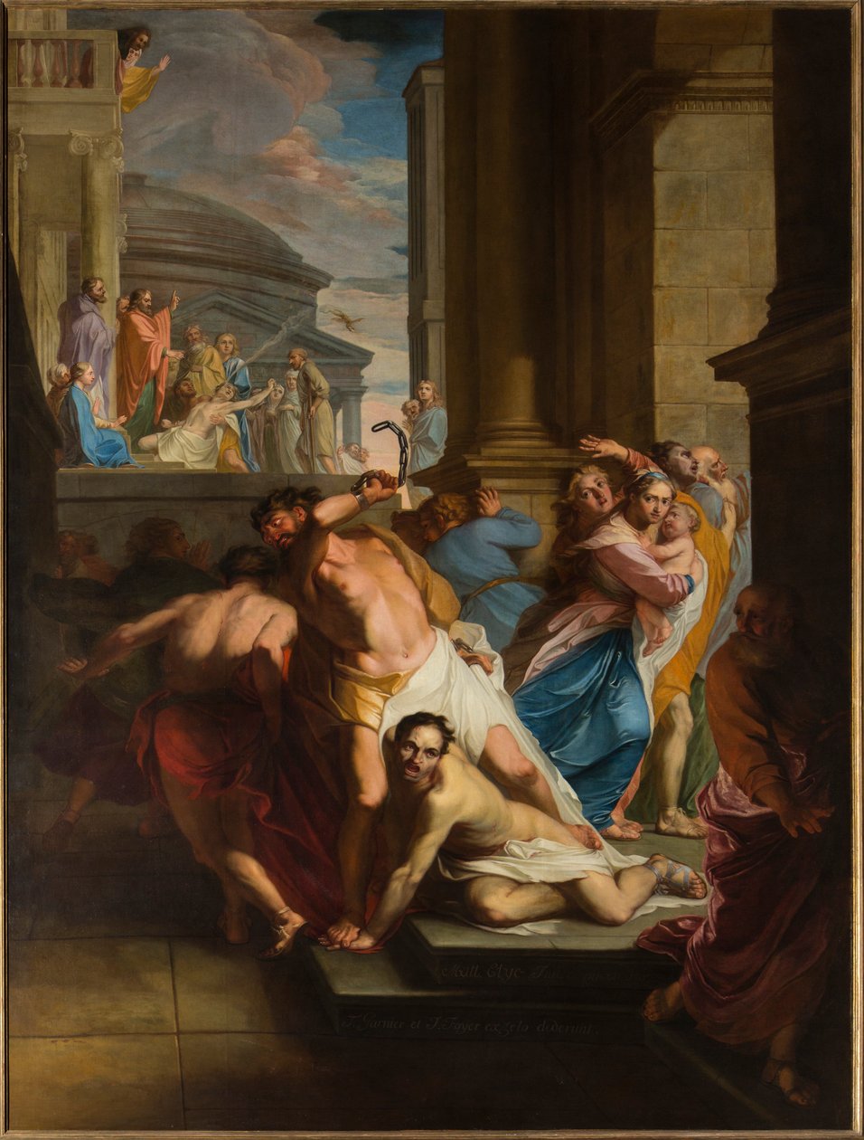 The Sons of Sceva by Mathieu (1658 1741) Elias