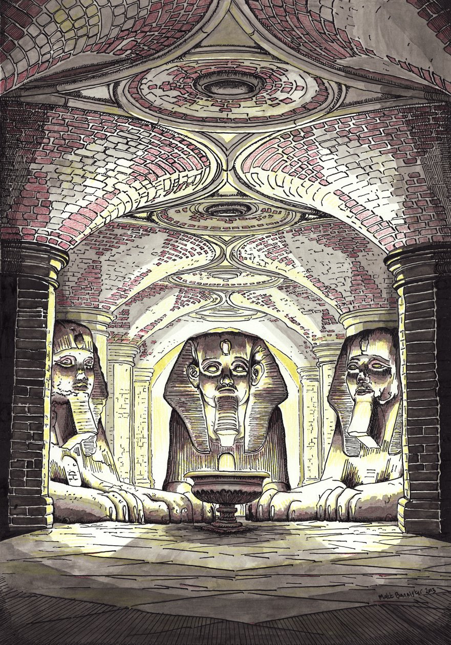 Subway Sphinxes, 2013 by Matt Bannister