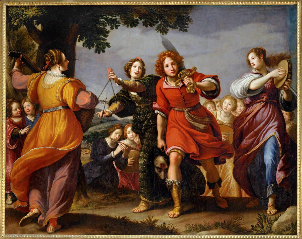 The Triumph of David by Matteo Rosselli