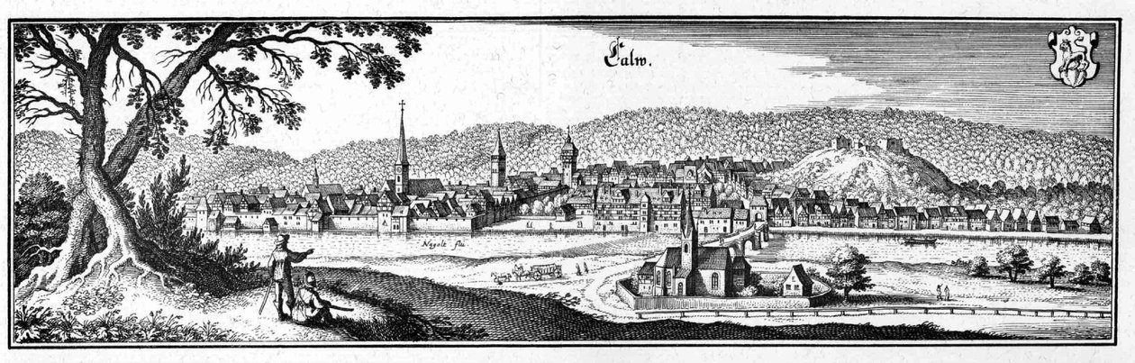 Excerpt from Topographia Sueviae (Schwaben) by Matthaus Merian