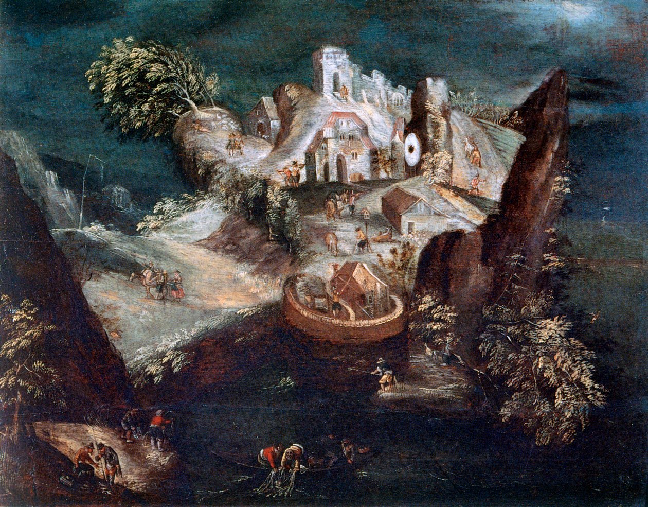 Anthropomorphic Landscape by Matthaus Merian