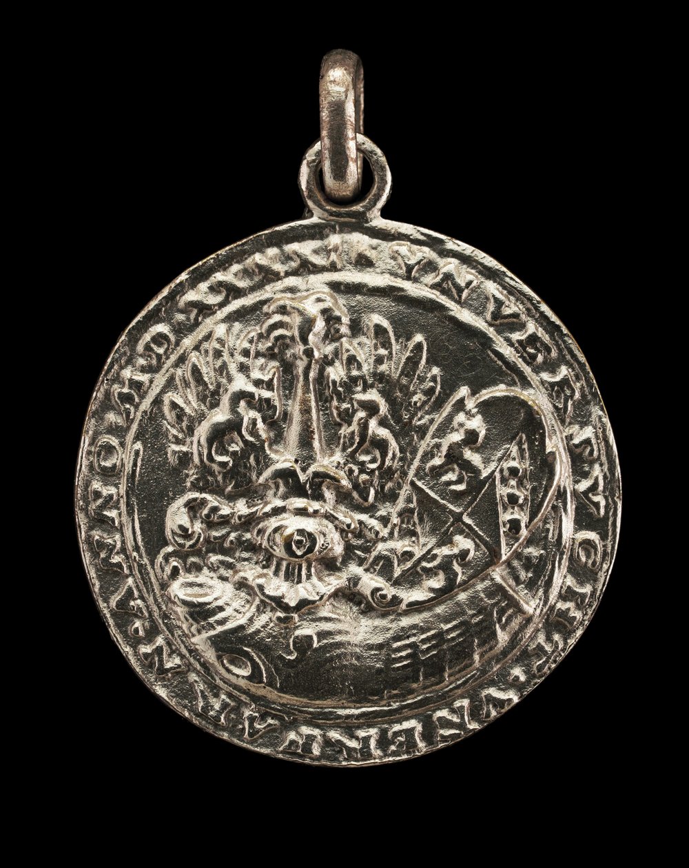 Shield, Cuirass, Casque, and Crest [reverse], 1541 by Matthes Gebel