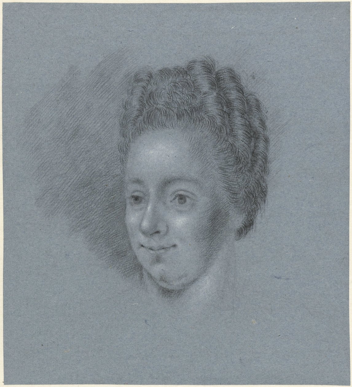 Portrait of a Woman, Facing Left by Mattheus Verheyden