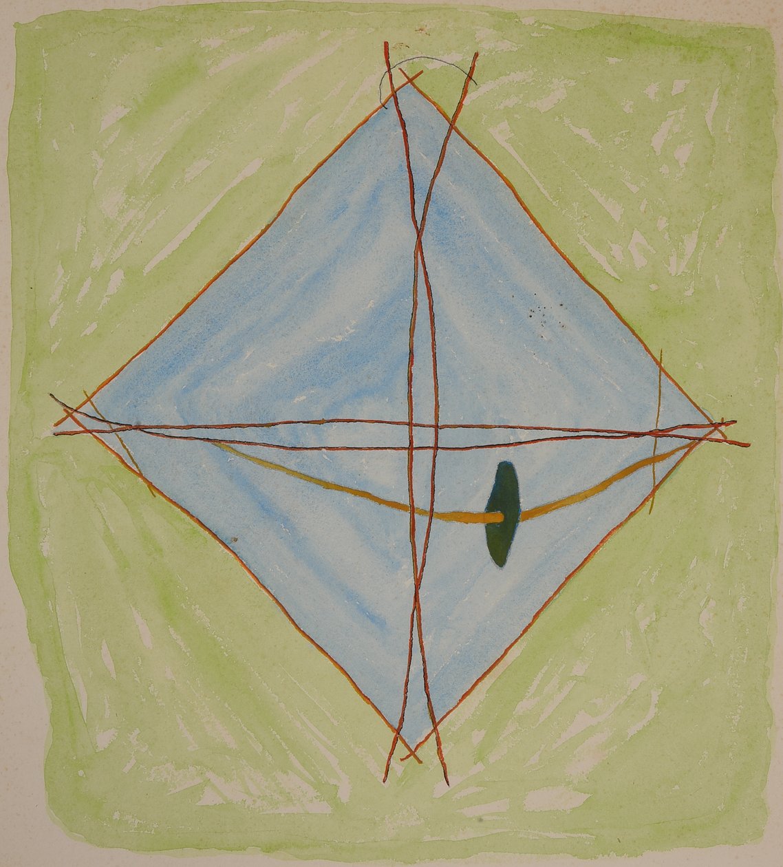 Stick Chart 6, 2014 by Matthew Hilton