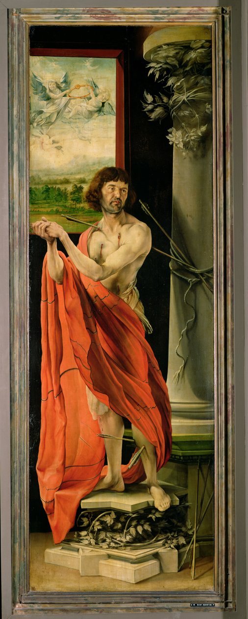St. Sebastian, from the Isenheim Altarpiece, c.1512-16 by Matthias Grünewald