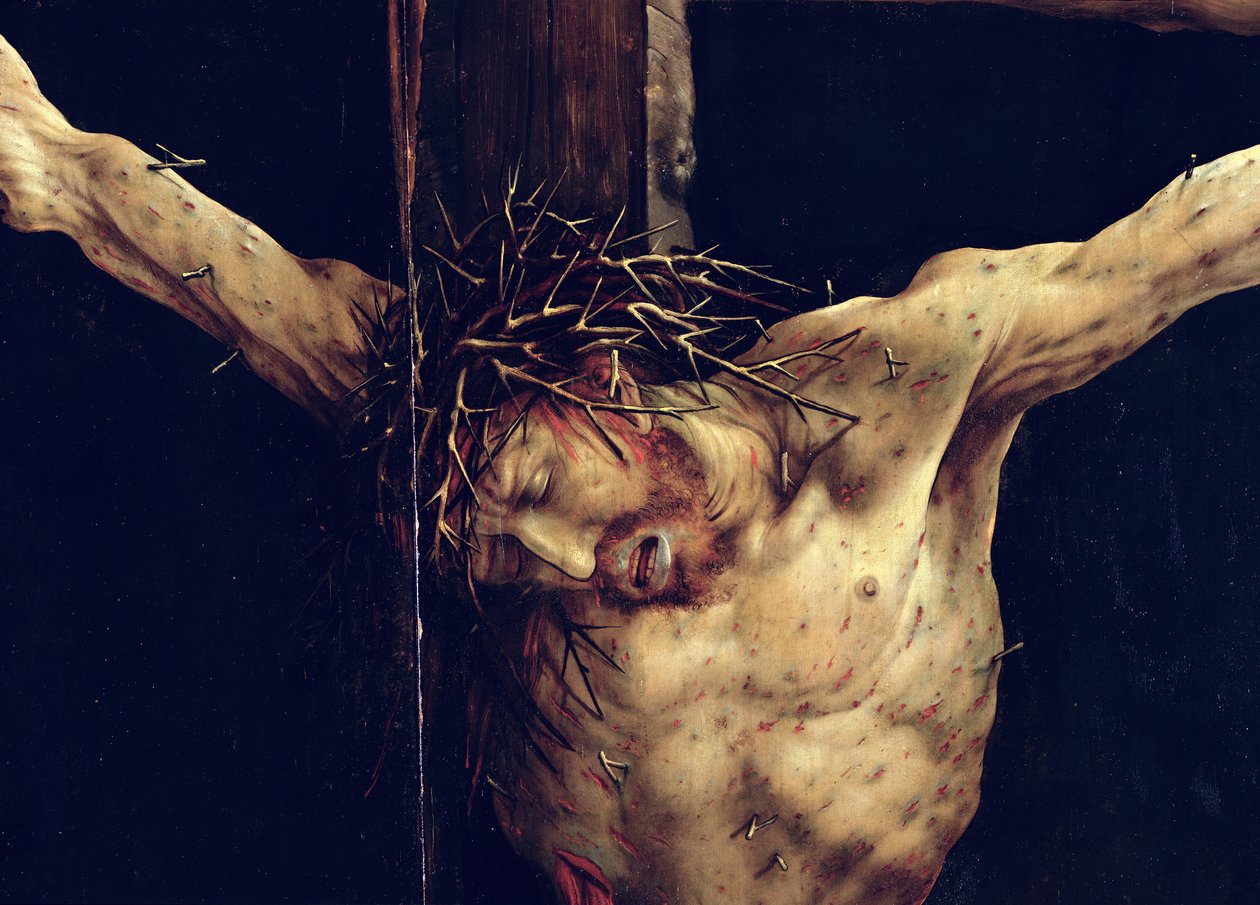 The Face of Christ (detail) by Matthias Grünewald