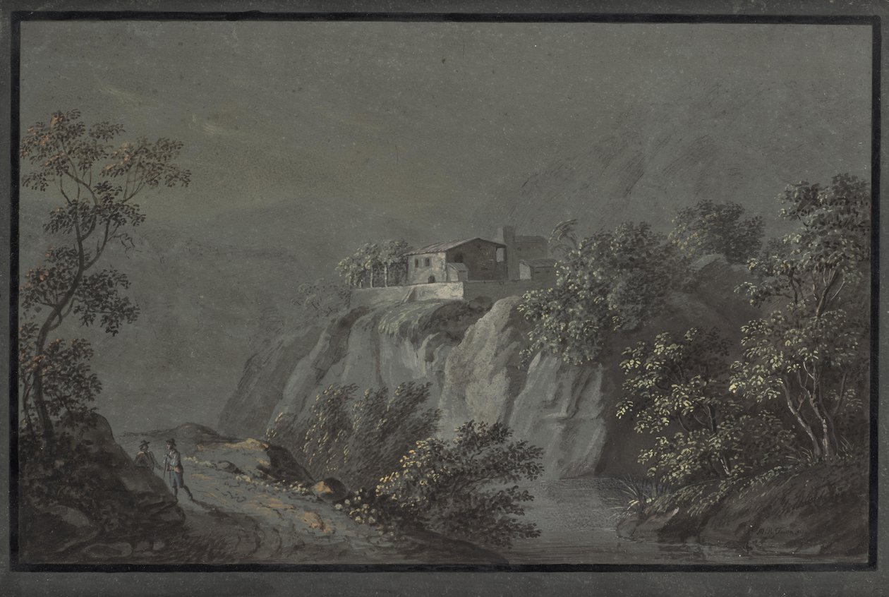 Italian Landscape by Matthias Rudolf Toma
