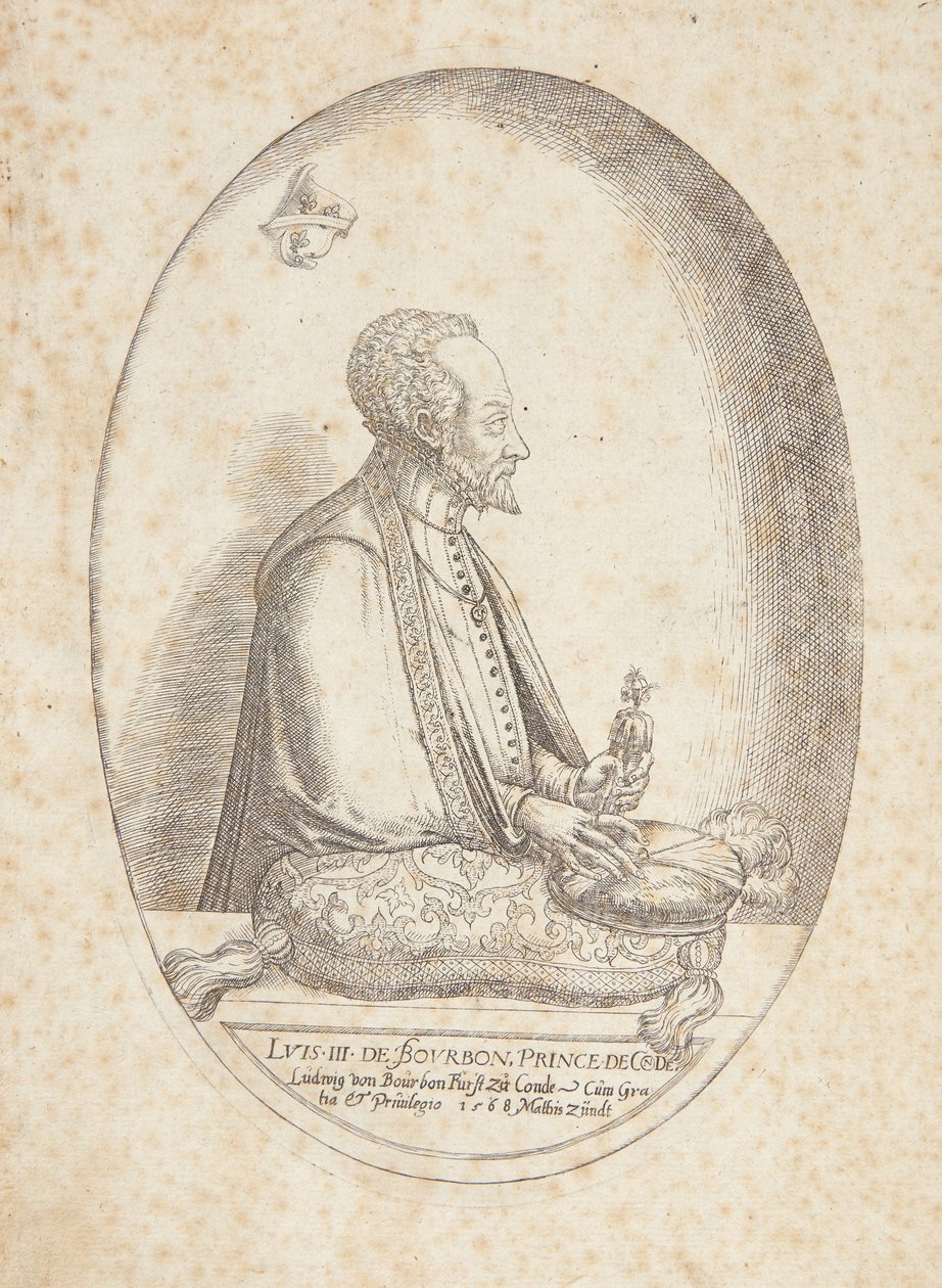 Louis III de Bourbon, Prince of Condé by Matthias Zündt