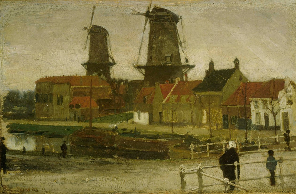 A Corner of the Hague by Matthijs Maris