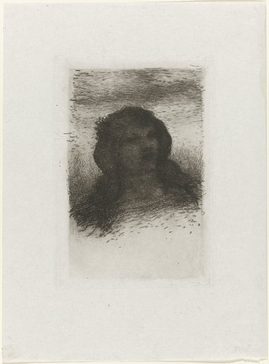 Head of a Girl by Matthijs Maris