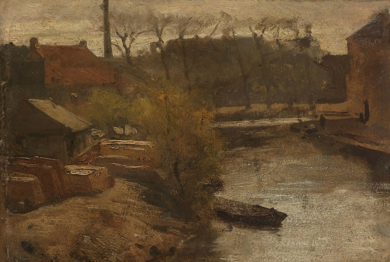 The Noord-West-Buitensingel in The Hague by Matthijs Maris