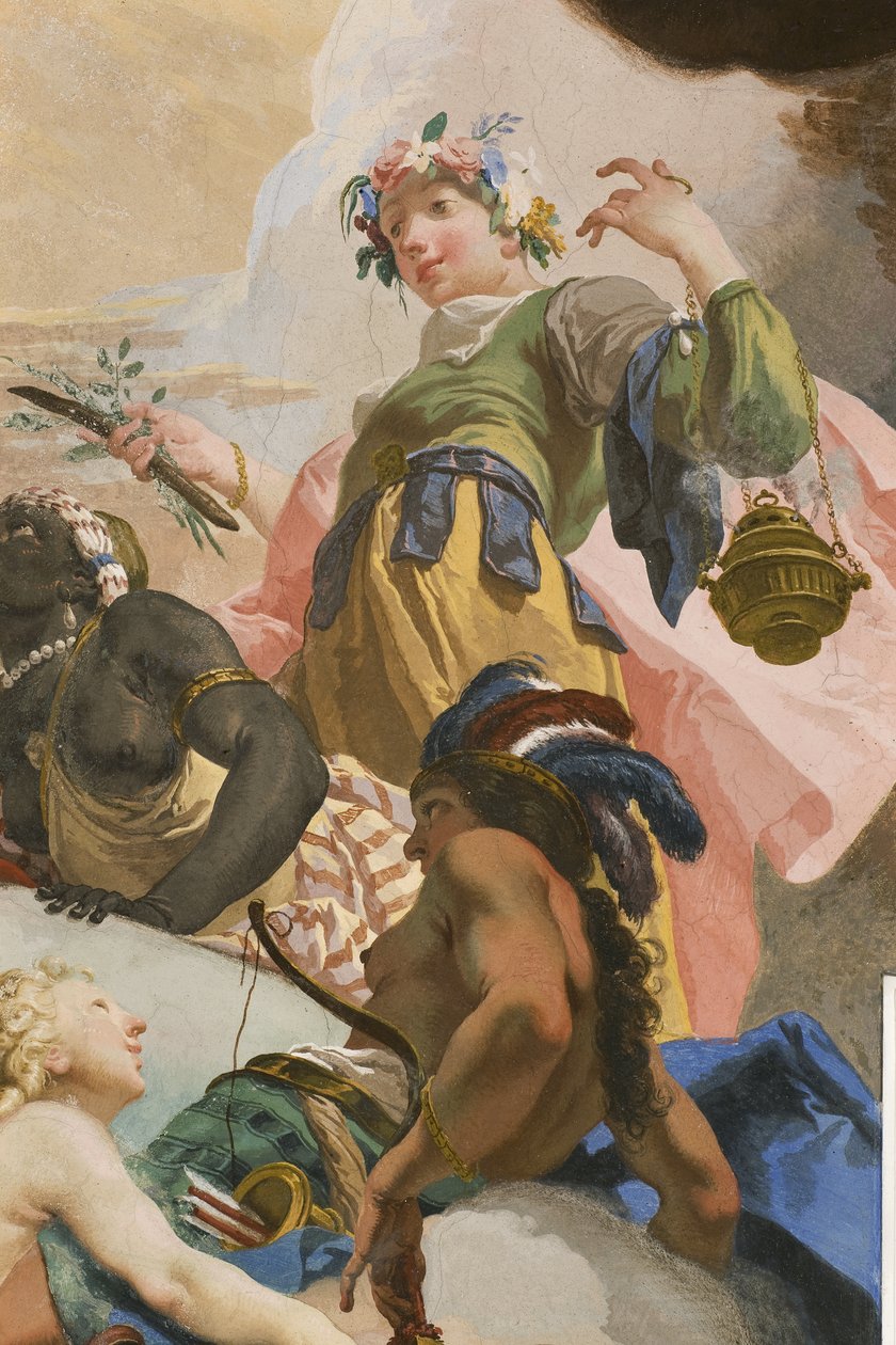 Jupiter and the Four Continents by Mattia Bortoloni