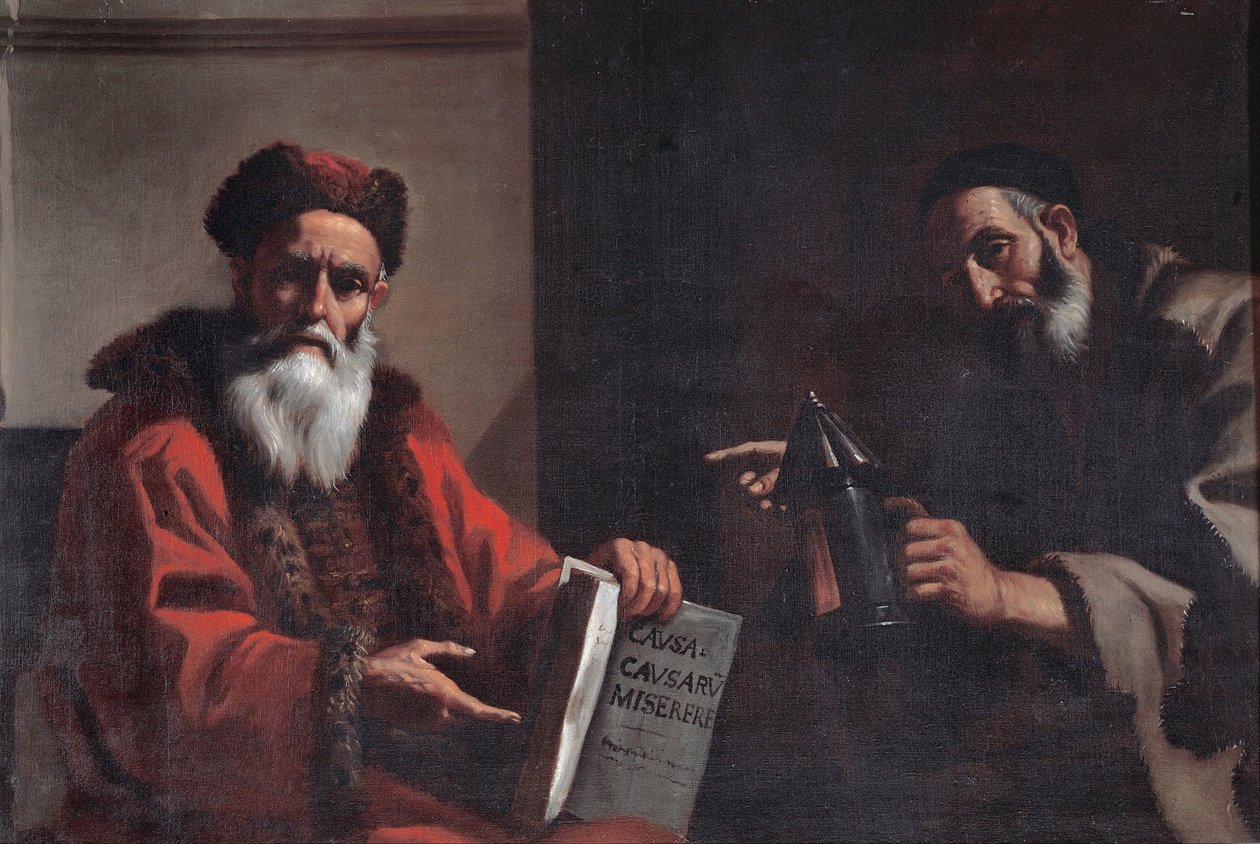 Diogenes and Plato by Mattia Preti