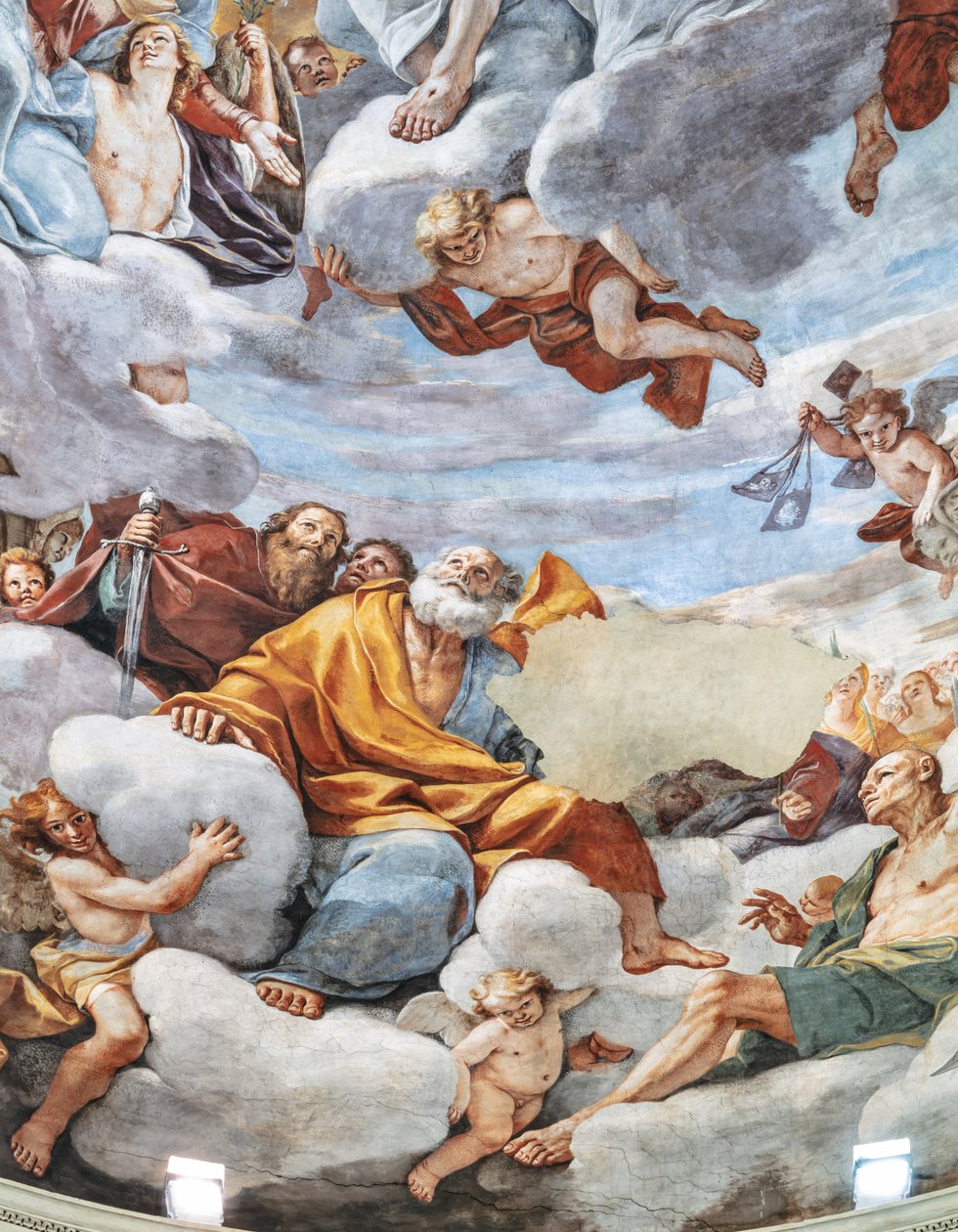 Paradise (Detail) by Mattia (1613 99) Preti