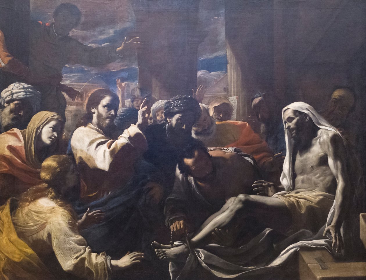 The Resurrection of Lazarus by Mattia (1613 99) Preti